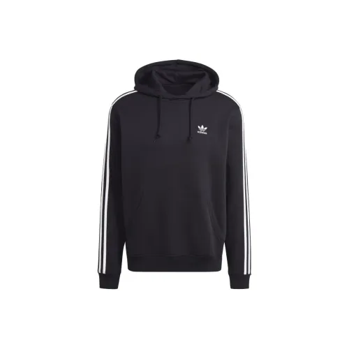 Adidas Originals 3 Stripes Черные Мужские Толстовки