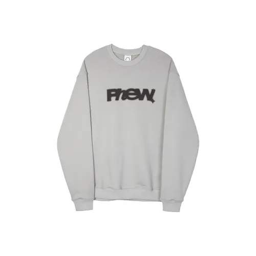 Phew Круглый вырез Свободный крой Толстовка Унисекс