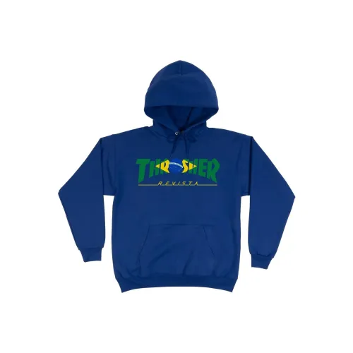 Thrasher SS23 Толстовка Мужской Синий