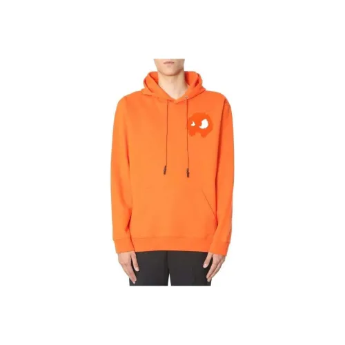 McQ Alexander McQueen Оранжевый Красный Мужской Свитшот