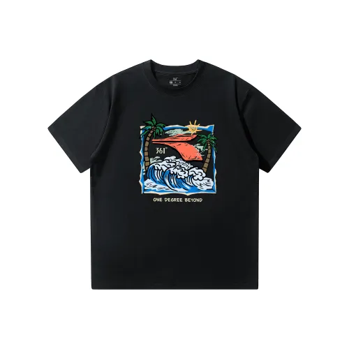 361° T-Shirt Унисекс Супер Черный