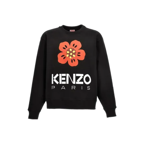 KENZO Boke Flower Series Черные Мужские Свитшоты