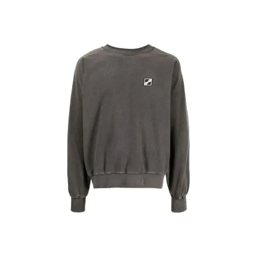 WE11DONE SS21 Свитшот Унисекс Серый