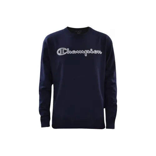 Champion Свитшот Унисекс Темно-синий