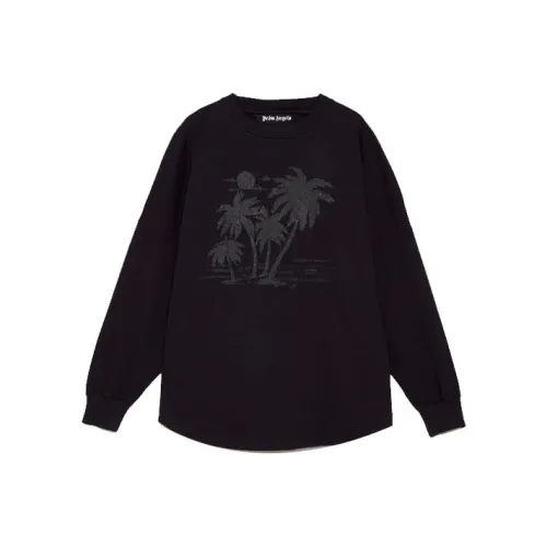PALM ANGELS Черный Унисекс Свитшоты