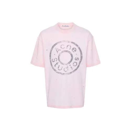 ACNE STUDIOS FW24 T-Shirt Унисекс Light Pink