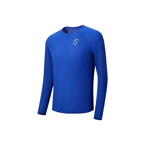 Macondo T Рубашка Мужская Электрическое свечение Индиго