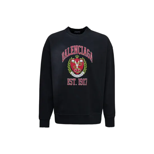 Balenciaga Мужские черные свитшоты
