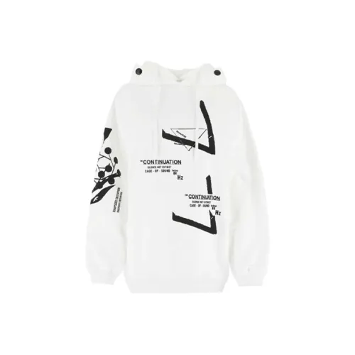 PRADA Белый Унисекс Свитшоты