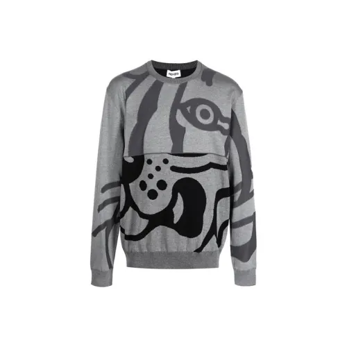 KENZO Серый Мужской Свитшот