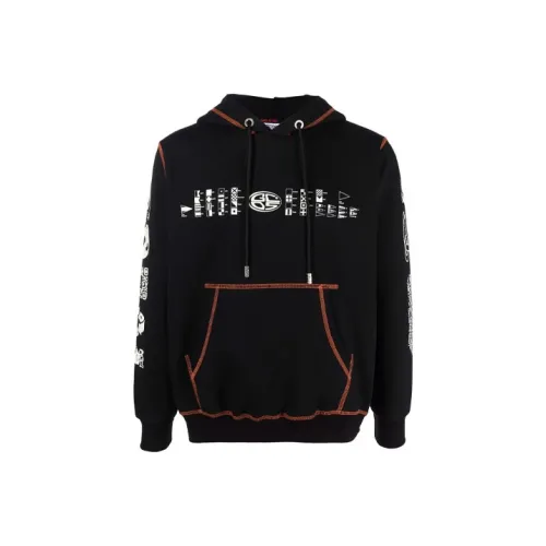 GCDS Черные Мужские Свитшоты