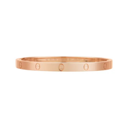 Cartier LOVE Series 18k Браслеты Женские Розовое Золото