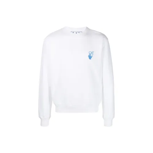 Off Белый FW21 Белый Мужские Толстовки