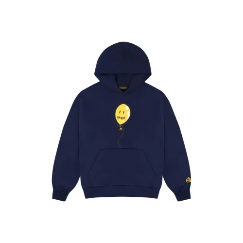 Drew House SS23 Joy Hoodie Темно-синий Синий Толстовка Унисекс Темно-морской Синий