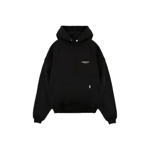 REPRESENT Черные Мужские Свитшоты