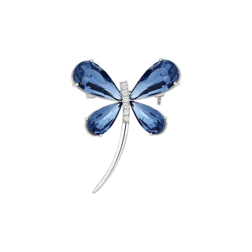 Фиолетовый сплав, унисекс, брошь