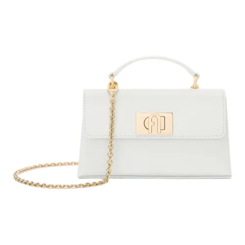 Furla 1927 Collection Кожа Одно плечо Сумка Мини Женская Белая