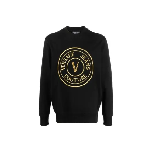 VERSACE JEANS Толстовка Мужской Черный