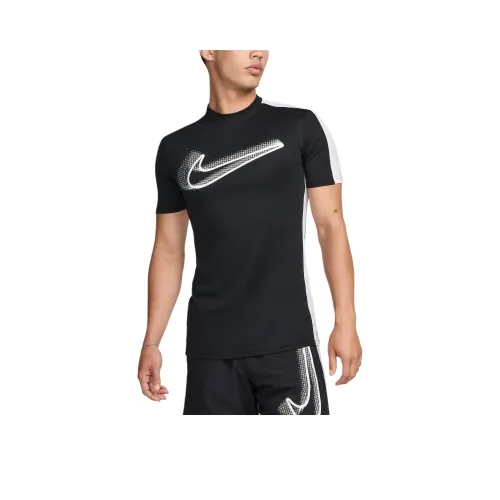 nike ACADEMY T Рубашка Мужская Черная Белая