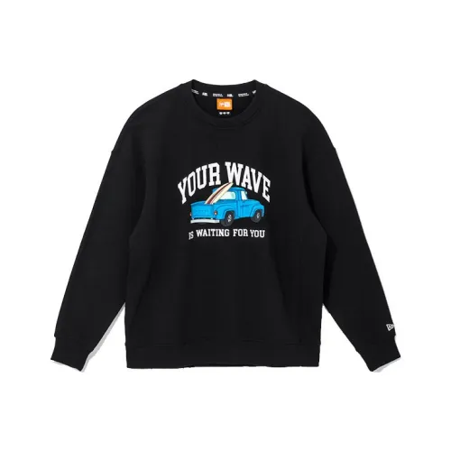 New Era SS22 Свитшот Унисекс Черный