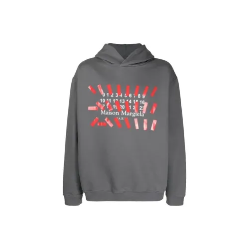 Maison Margiela Серый Мужские Свитшоты