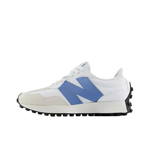 New Balance NB 327 Устойчивый к истиранию Низкий Топ Повседневные Беговые кроссовки Унисекс Белый