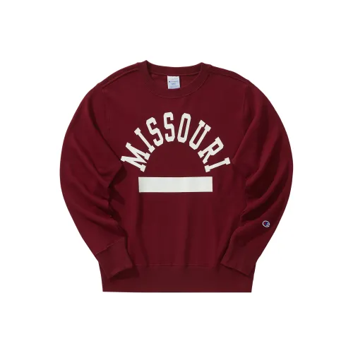 Champion Круглый вырез Стандартный Свитшот Японская версия Унисекс