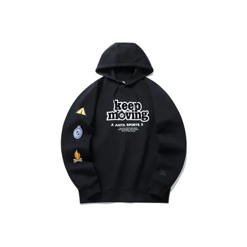 Anta Life Collection Черный Унисекс Свитшоты