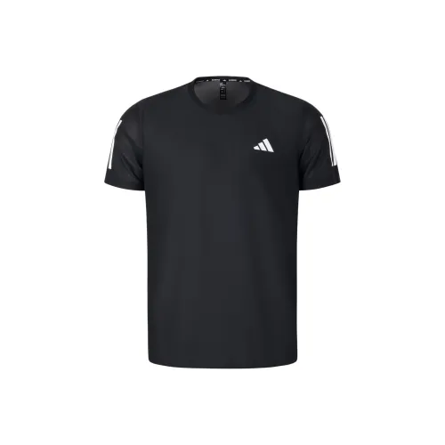 Adidas OWN THE RUN Бег Т-Рубашка Мужская Черная