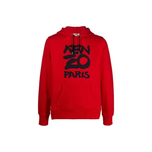 KENZO Red Men's Sweatshirts KENZO Красный Мужские Толстовки