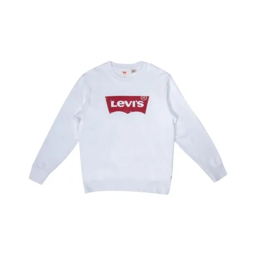 Levis Белый Мужской Свитшот