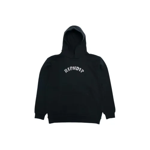 RIPNDIP совместный бренд Черные мужские свитшоты