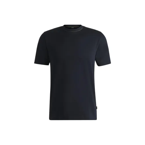 Hugo Boss T-Shirt Мужской Темно-синий