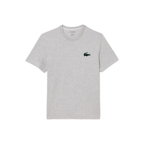 Рубашка T Collaboration LACOSTE Мужская Серый Китай Зеленый