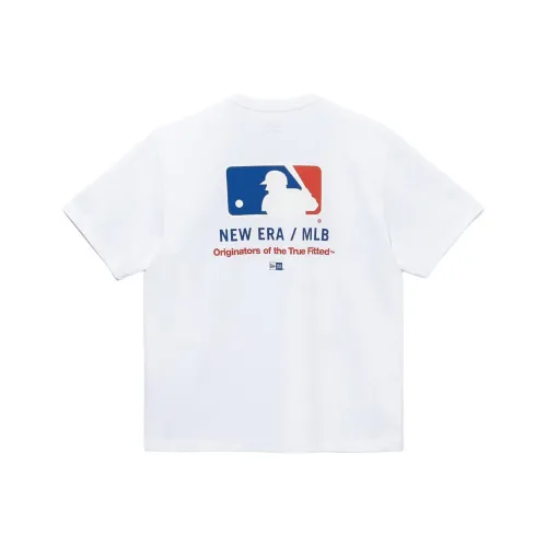New Era Белый Унисекс Футболка