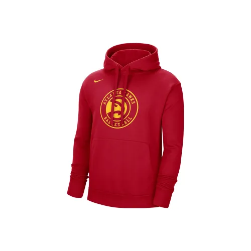 Nike Red Men's Hoodies Найк Красный Мужские Толстовки