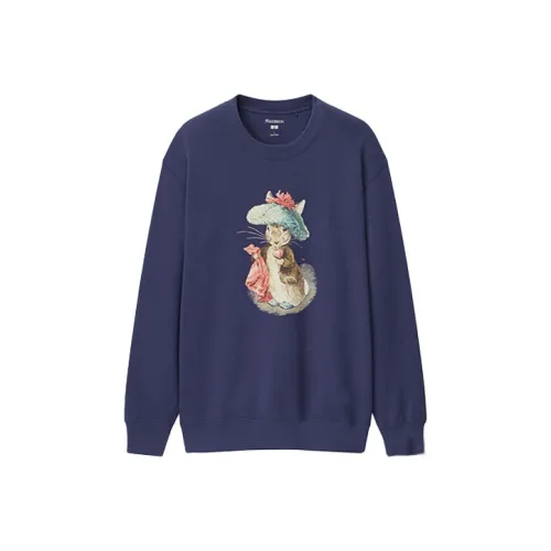 UNIQLO x jw W Anderson Свитшот Мужской Темно-синий