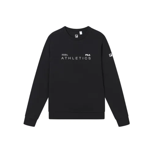 FILA Темно-черный Мужской Свитшот