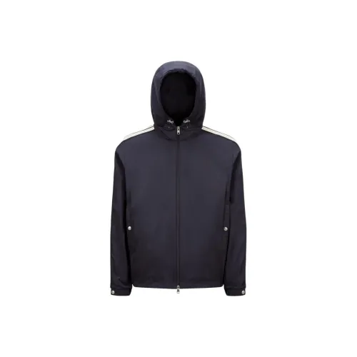 MONCLER SS25 Темно-синий Мужские Куртки