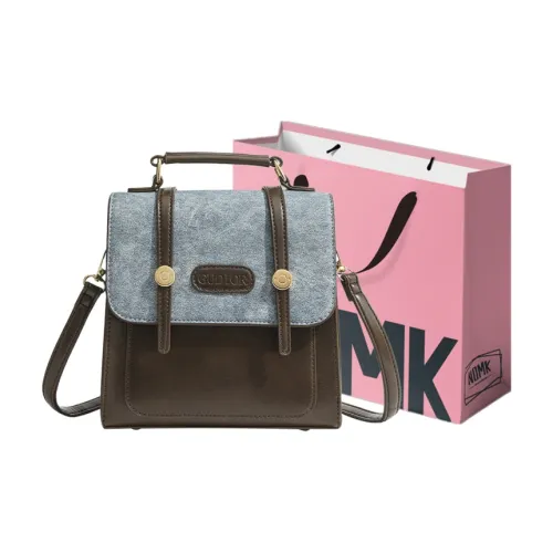 NOMK ПУ (полиуретан) Сумка Сумка через плечо Рюкзак Стандартный Женский Кофейный Черный