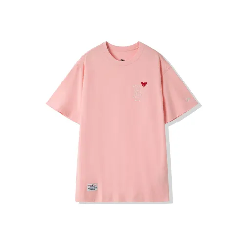 New Era Розовый Унисекс Футболка