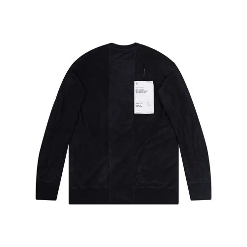 Boris Bidjan Saberi Черные Мужские Толстовки