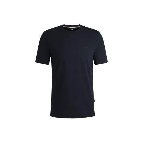 Hugo Boss Морской Синий Мужская T-Рубашка