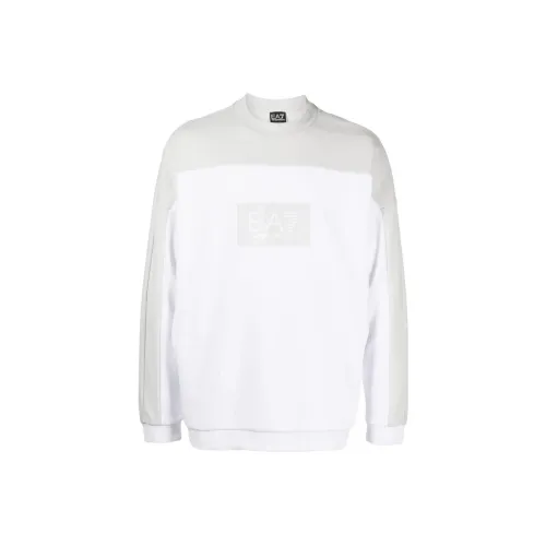 EMPORIO ARMANI EA7 Белый Мужской Свитшот