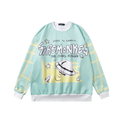 FireMonkey Толстовка Унисекс Зеленая