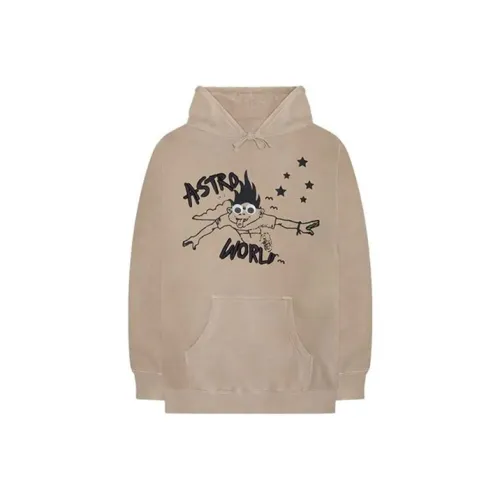 TRAVIS SCOTT Светло-коричневый Унисекс Свитшоты