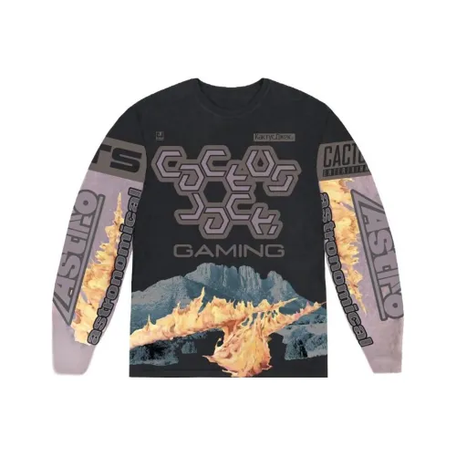 TRAVIS SCOTT Черный Унисекс Свитшоты