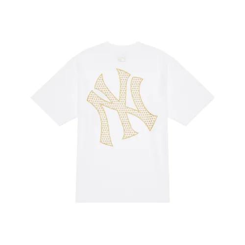 Mlb Base Logo SS24 Рукав с оборванным плечом T-рубашка Унисекс