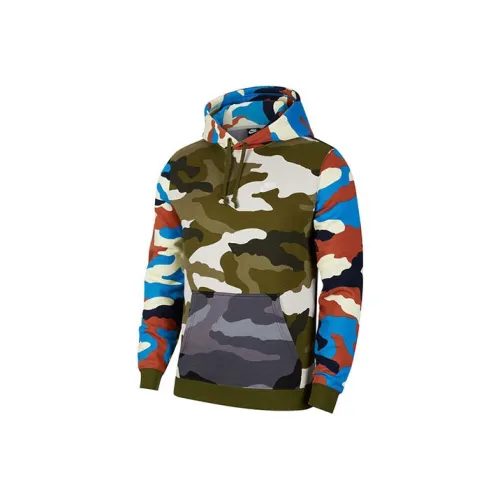 Nike Olive Men's Hoodies