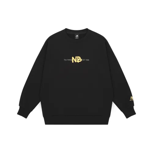 New Balance совместный бренд Черные мужские свитшоты